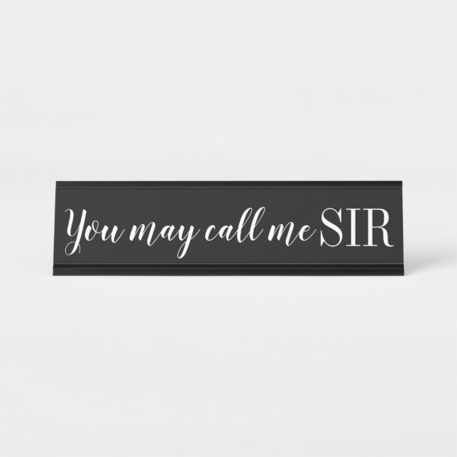 Schreibtischnamensplaketten Schreibtischnamensplakette (Vorderseite )