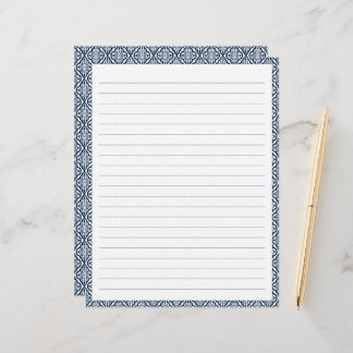 Schreibtischpapier für eingeklemmte Buchstaben