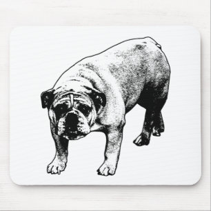 Schreibtischschneeruhige Mousepad