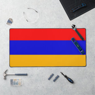 Schreibtischunterlage mit der Flagge Armeniens