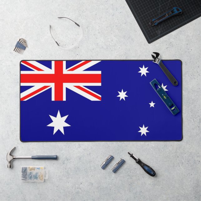 Schreibtischunterlage mit Flagge Australiens (Arbeitsplatz)