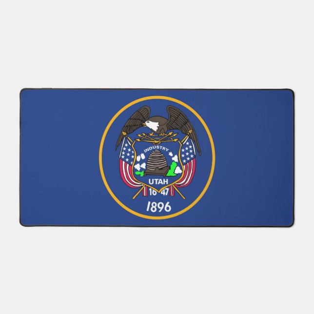 Schreibtischunterlage mit Flagge des US-Bundesstaa (Vorderseite)
