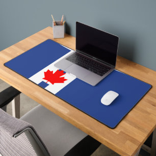 Schreibtischunterlage mit Flagge von Toronto, Kana