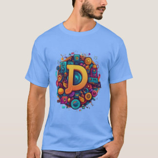 Schreibtitel und Beschreibung für das Web-Design v T-Shirt