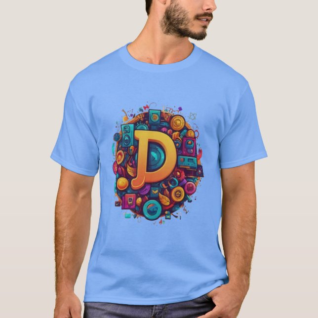 Schreibtitel und Beschreibung für das Web-Design v T-Shirt (Vorderseite)