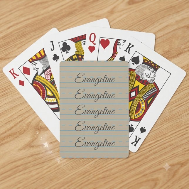 Schreibübungsheft Spielkarten (Von Creator hochgeladen)