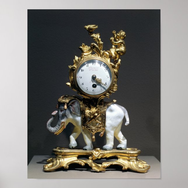 Schreibuhr Poster (Vorne)