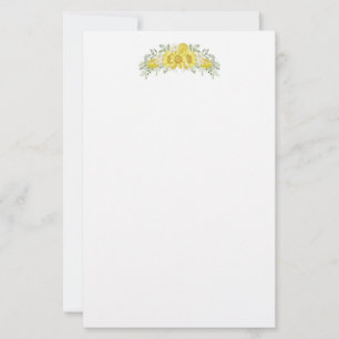 Schreibwaren Papier-Blumen Briefpapier
