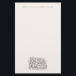 SCHREIBWAREN:  VINTAG "MERRY CHRISTMAS" BRIEFPAPIER<br><div class="desc">SCHREIBWAREN:  VINTAG "MERRY CHRISTMAS"</div>