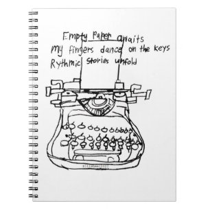 Schreibwriter haiku notizblock