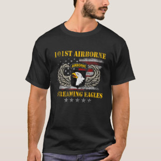Schreie Adler 101. Im Flugzeug Division Paratroope T-Shirt