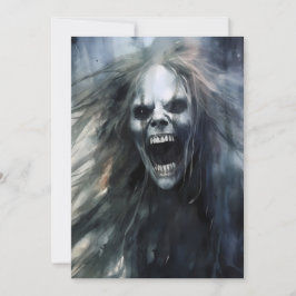 Schreie der hässlichen Banshee Feiertagskarte