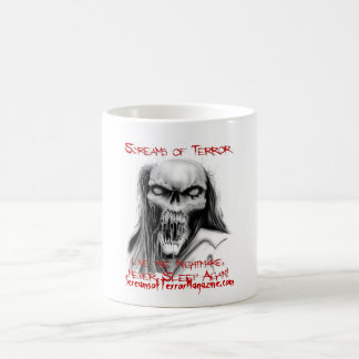 Schreie der Terror-Tasse Tasse