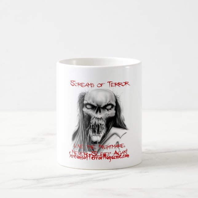 Schreie der Terror-Tasse Tasse (Mittel)