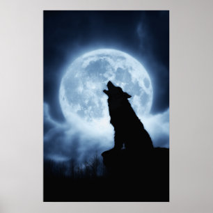 Schreie des Nachtgroßen Plakats Poster