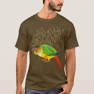 Schreie Gelbbeige Farbe T-Shirt
