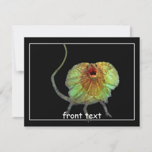 Schreie Lizard Einladung