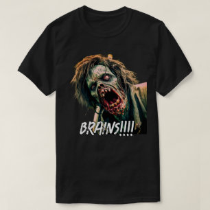 Schreie Zombie Brains T-Shirt