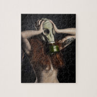 Schreien Sie in die Maske