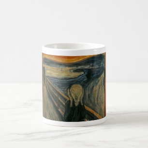 Schreien Tasse