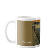 Schreien Tasse