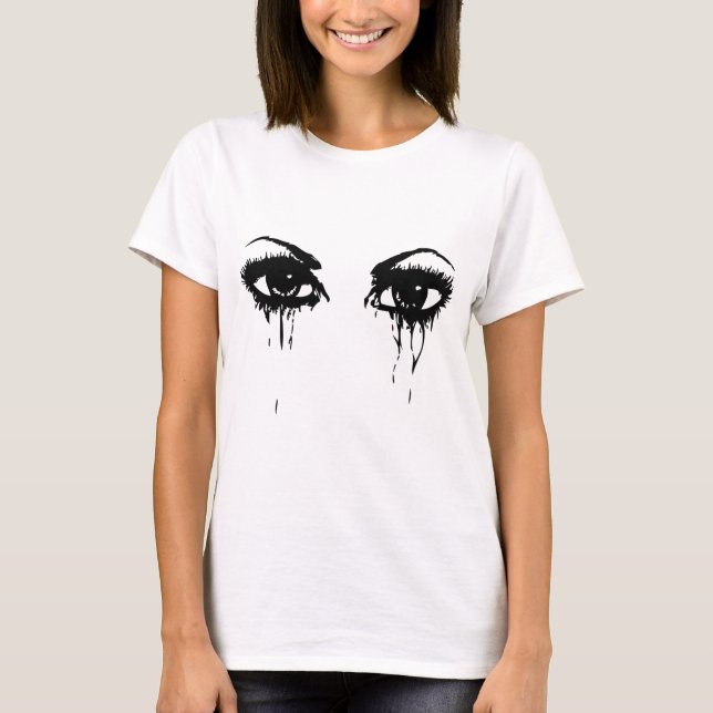 schreiende Augen T-Shirt (Vorderseite)