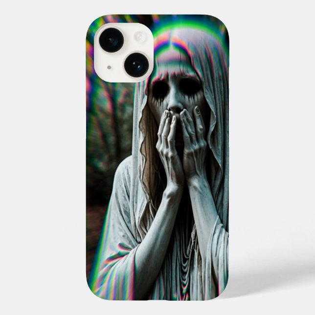 schreiende Friedhofsstatue iPhone-16 Fall Case-Mate iPhone Hülle (Rückseite)
