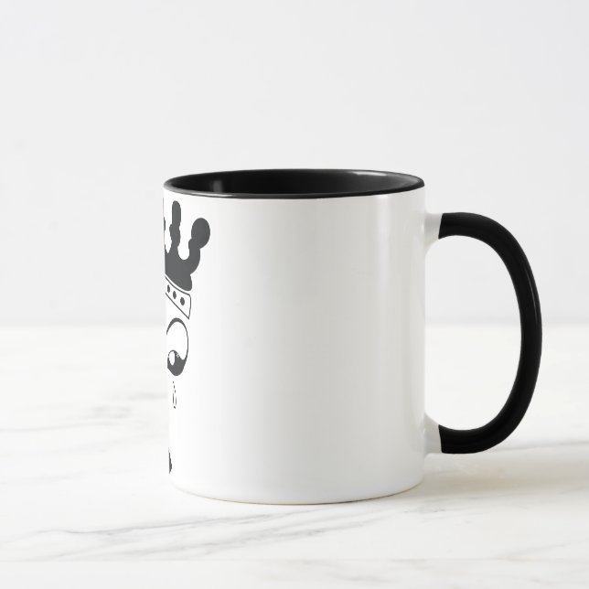 Schreiende Königin Tasse (Rechts)