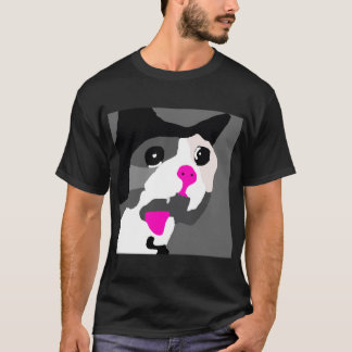 Schreiende schreiende Katze - vereinfacht T-Shirt