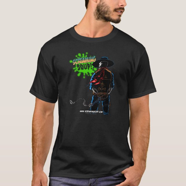 SCHREIENDE SUPPE! Deadwest im Schatten-T - Shirt (Vorderseite)