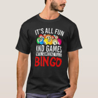 Schreiender Bingo-Spieler Glücksspiel Bingo-Gewinn