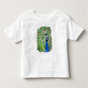 Schreiender Pfau Kleinkind T-shirt