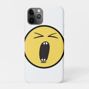 Schreiendes Gesicht auf dem Lautsprecher. Case-Mate iPhone Hülle