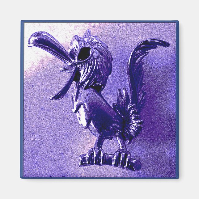 schreiendes Huhn Magnet (Vorne)