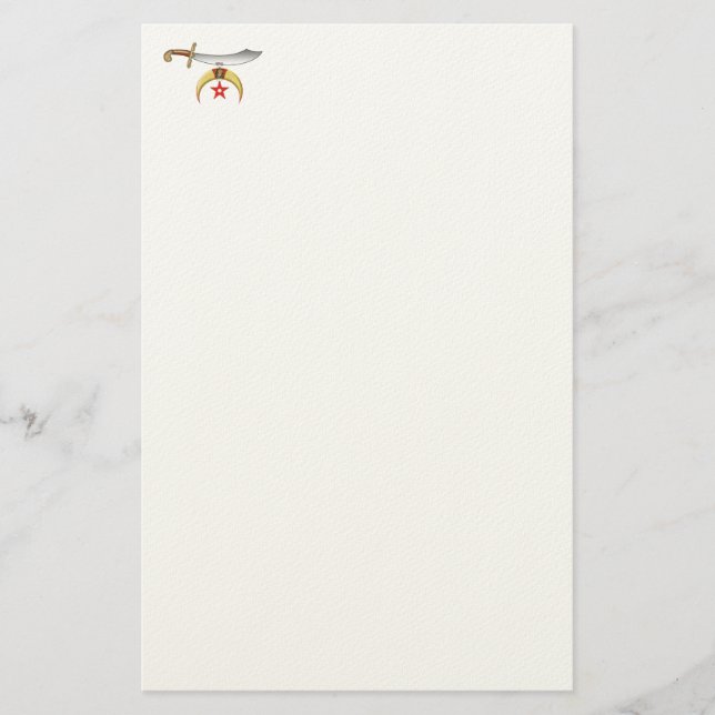 Schrein-Briefpapier Briefpapier (Vorderseite)