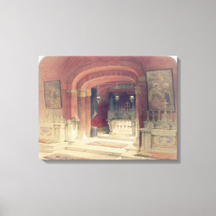 Schrein der Ankündigung, Nazaret, 1 am 20. April Leinwanddruck