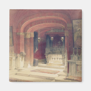 Schrein der Ankündigung, Nazaret, 1 am 20. April Magnet