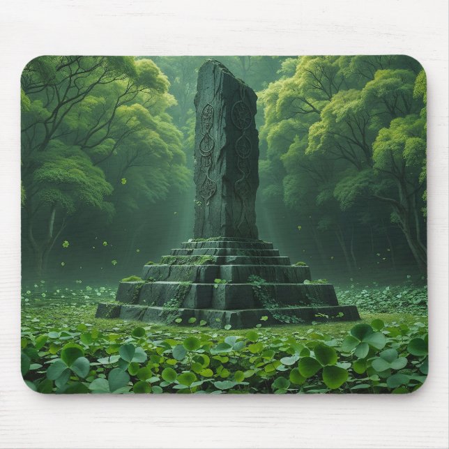 Schrein des grünen Feldes Mousepad (Vorne)