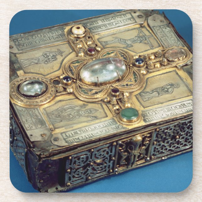 Schrein des Stowe Missal, von Lorrha, Landkreis-Ti Untersetzer (Vorderseite)