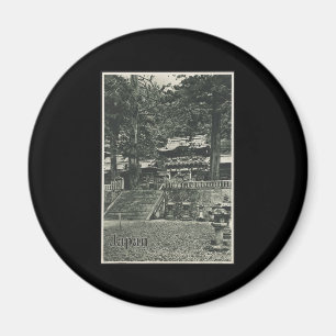 Schrein Nikko Japans Toshogu Magnet