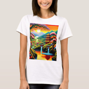 Schreine bei Sonnenuntergang 1 T-Shirt