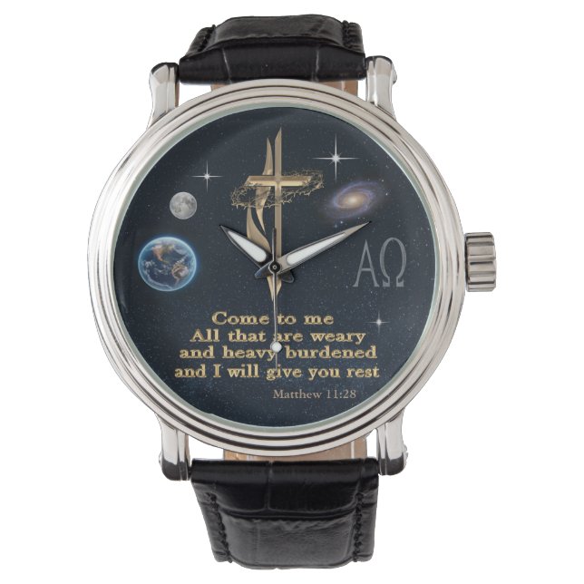 Schrift Armbanduhr (Vorderseite)