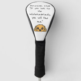 Schrift Golf Headcover