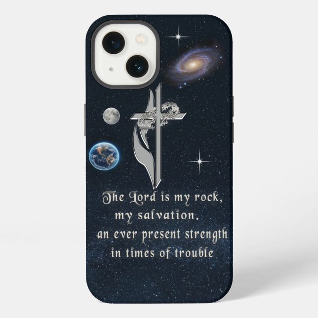 Schrift iPhone Hülle (Rückseite)