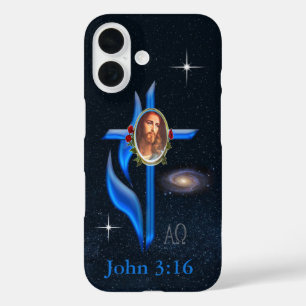 Schrift Johannes 3;16 iPhone 16 Hülle