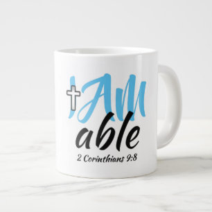 "Schrift" Jumbo-Mug Jumbo-Tasse
