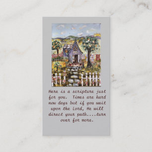 Schrift kardiert Mitteilungsblatt Visitenkarte