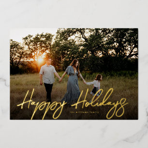 Schrift-Overlay Feiertagsfoto Folien Feiertagskarte