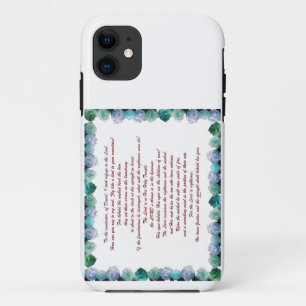 Schrift, Psalm 11, Bibelverse, Case-Mate iPhone Hülle