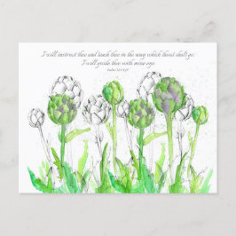 Schrift Psalms 32 Gebet Karte Artichokes Veg